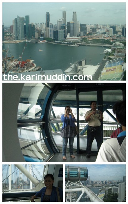 at Singapore Flyer..