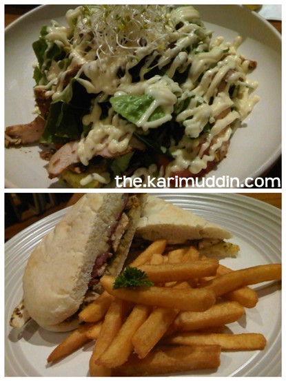 Chicken Avocado Salad, Chicken Surprise Sandwich